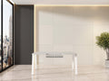 Fixed Desk with Rounded Top by Codutti
