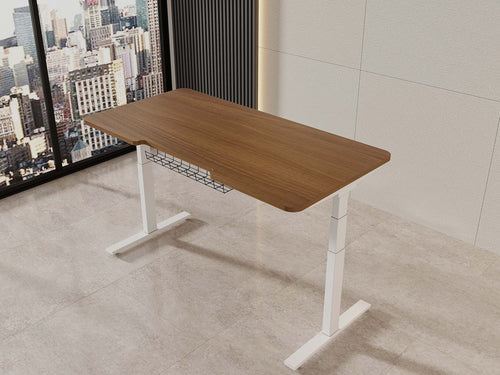 Adjustable Table with Rounded Top by Codutti